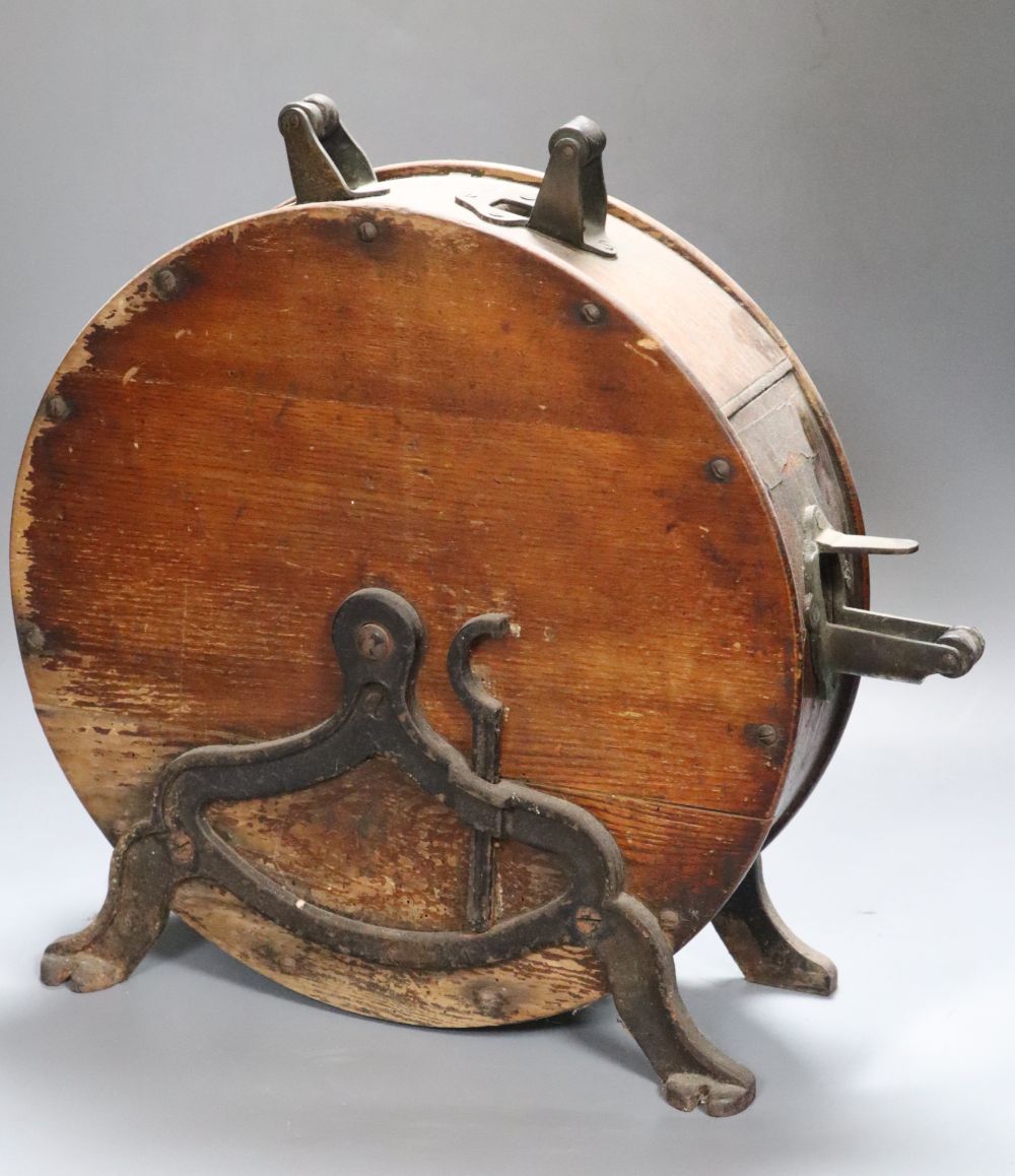A Victorian Spong & Co. Guinea Size knife sharpener, diameter 37cm